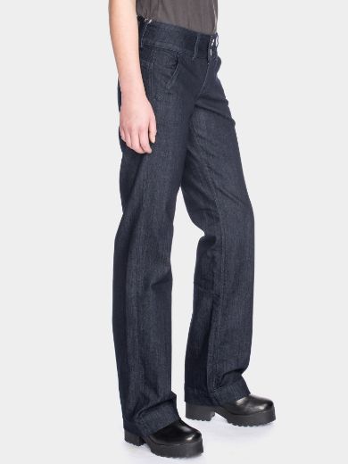 Picture of Lilia jeans wide leg L36 & L38 inches, dark blue rinsed