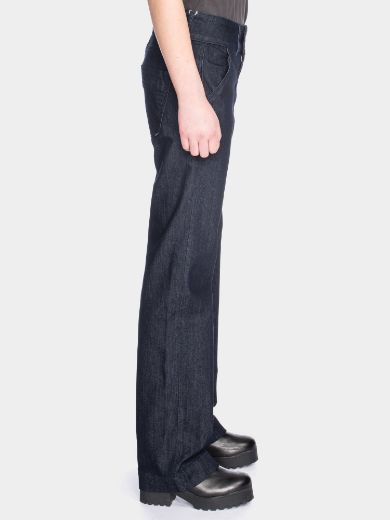 Picture of Lilia jeans wide leg L36 & L38 inches, dark blue rinsed