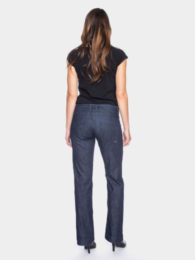 Bild von Lilia Jeans mit weitem Bein aus Bio-Baumwolle L36 & L38 Inch, blue rinsed