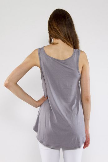 Picture of Top in material-mix, grey