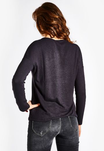 Image de Anna pull, bleu nuit
