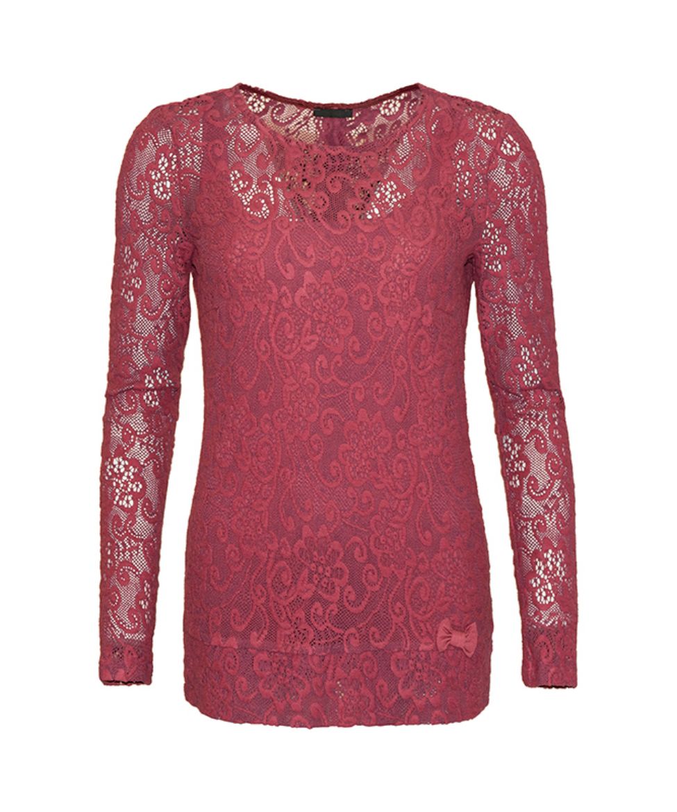 Picture of Shy long sleeve top with lace