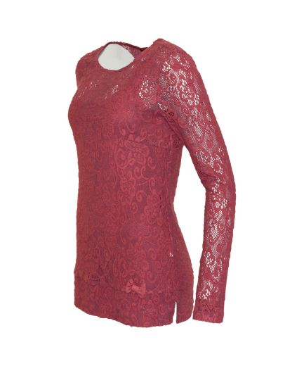 Picture of Shy long sleeve top with lace
