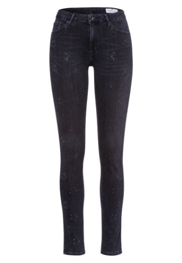 Image de Cross jeans jeggings Alan skinny fit L36, black stars