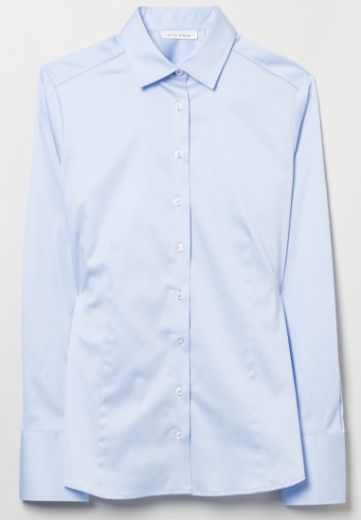 Picture of Eterna slim-fit blouse, light blue