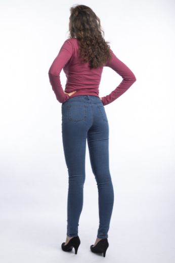 Image de Wonderjeans skinny L37 pouces, blue stone
