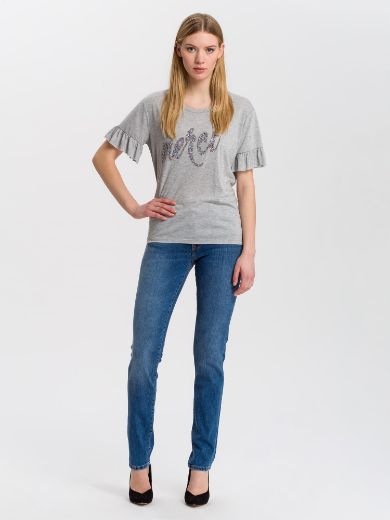 Picture of Cross jeans Anya slim fit L36, soft blue used