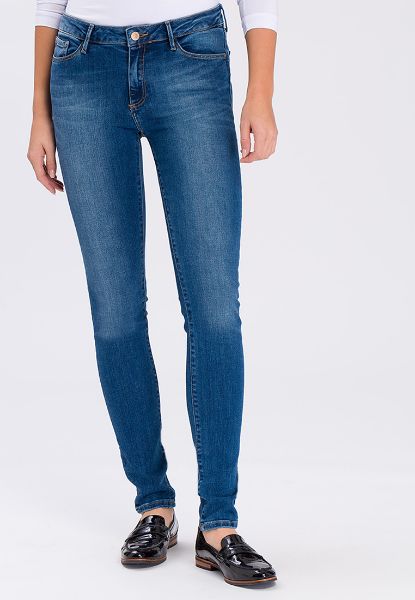Show details for Cross jeans Alan skinny fit L36 inches, mid blue Picture of Cross jeans Alan skinny fit L36 inches, mid blue