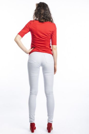 Bild von Kurzarm Shirt Saya, rot