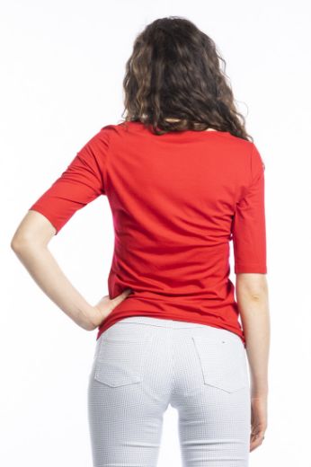 Bild von Kurzarm Shirt Saya, rot