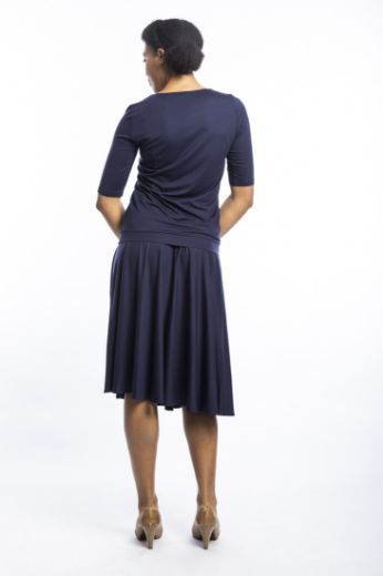 Picture of Jersey skirt Rali, dark blue