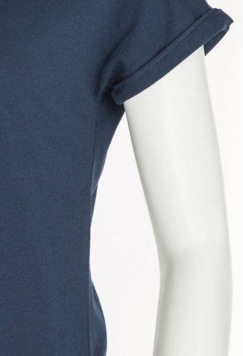 Image de Coton organique T-shirt Anju, bleu foncé