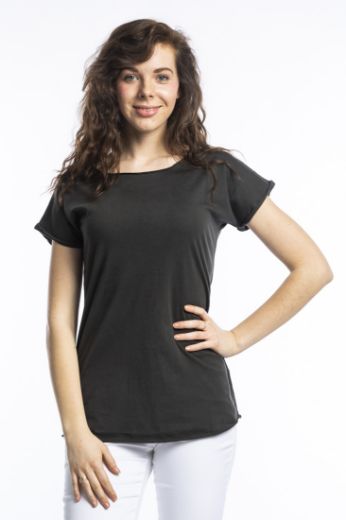 Image de Coton organique T-shirt Anju, anthracite