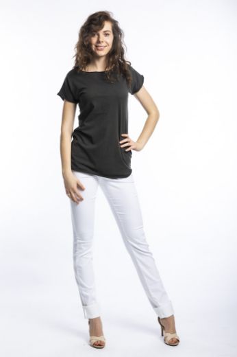 Image de Coton organique T-shirt Anju, anthracite