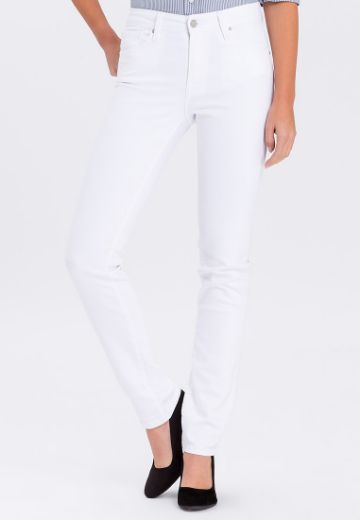 Image de Cross jean Anya slim fit L36, blanc
