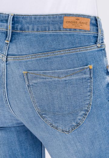 Image de Cross jean Rose jambe droite L36, light blue