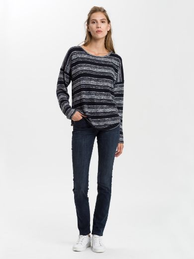 Picture of Tall Cross Jeans Anya Slim Fit L36 Inch, blue black