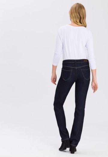 Picture of Cross jeans Rose regular fit straight leg L36 inches, dark blue rinsed