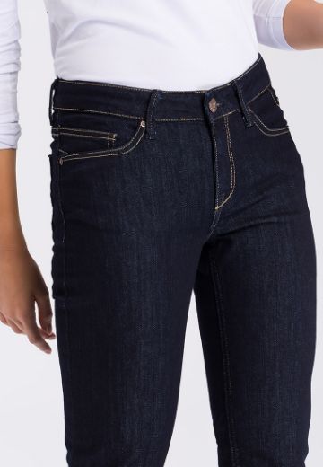Picture of Cross jeans Rose regular fit straight leg L36 inches, dark blue rinsed