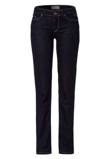 Picture of Cross jeans Rose regular fit straight leg L36 inches, dark blue rinsed