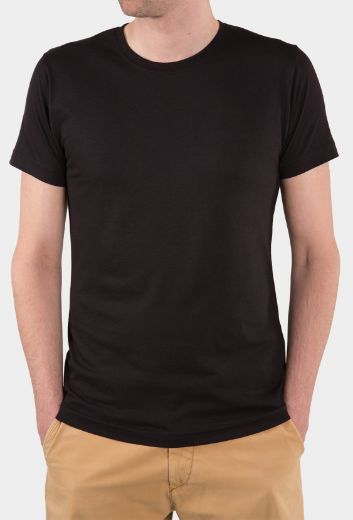 Picture of Basic t-shirt bamboo viscose & organic cotton