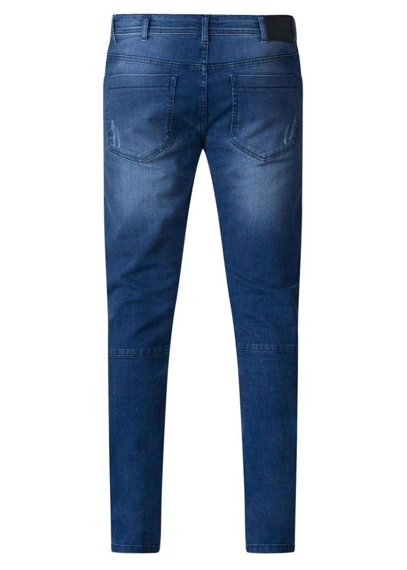 Bild von Jeans im Bikerstil L38 Inch, blue vintage