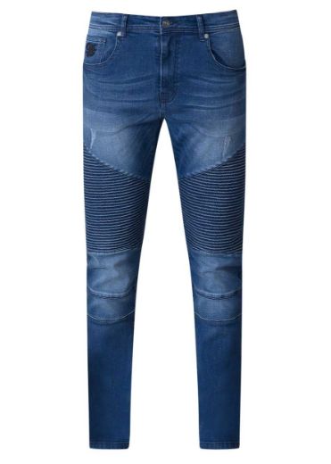 Bild von Jeans im Bikerstil L38 Inch, blue vintage