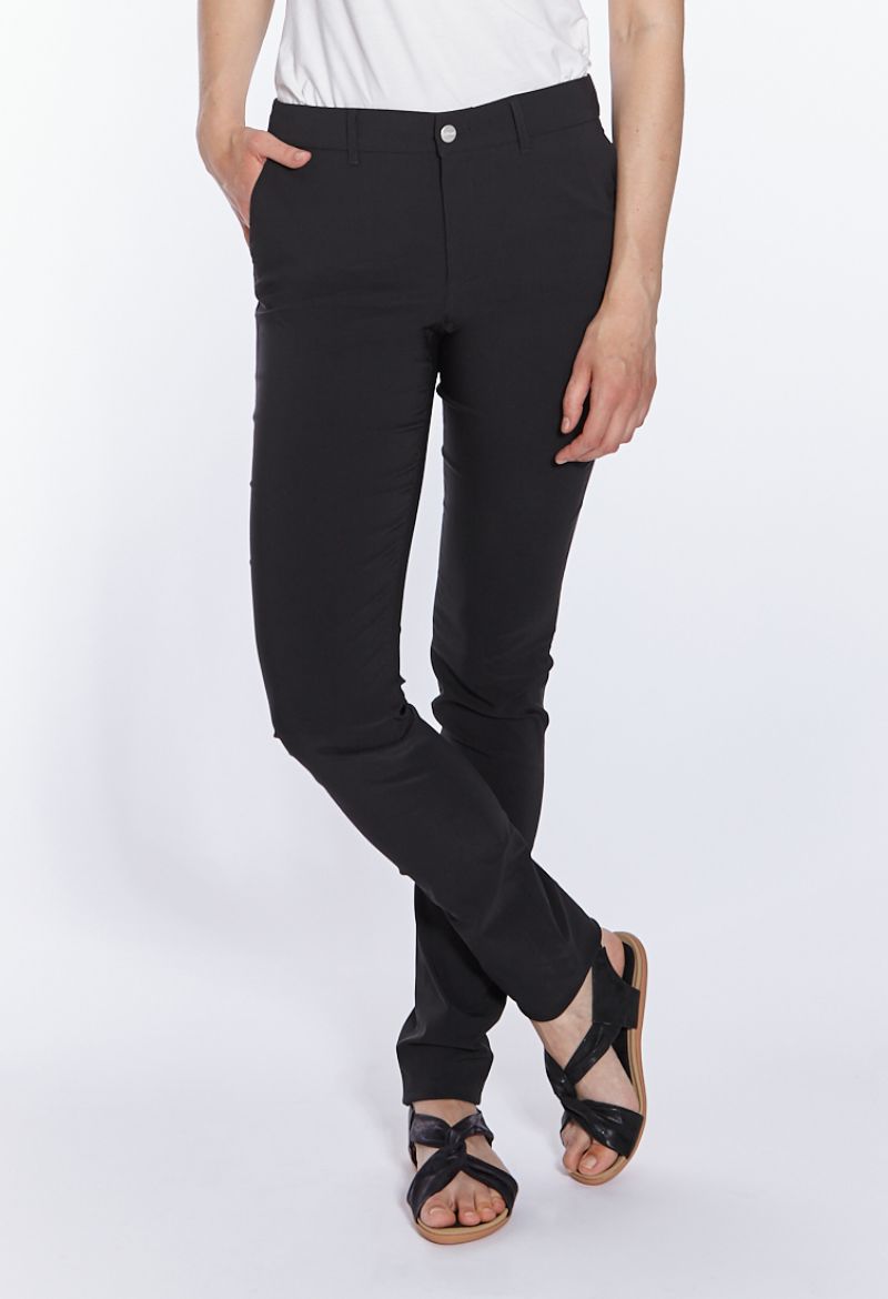 Image de Eva slim fit pantalons L38 pouces, noir