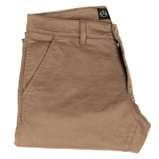 Image de Tall Pantalons Chino Frog L38 Pouce, taupe