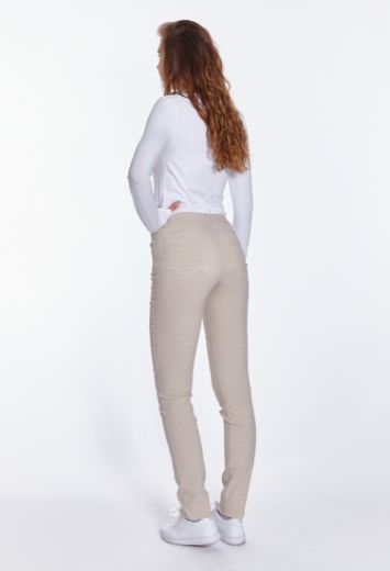 Picture of Pamela Slim Pull-on Trousers L38 inch, dotted