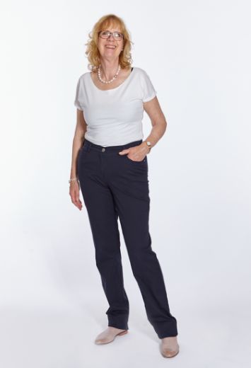 Bild von Selma-Hyper Leichte Damenhose L38 Inch, navy blau