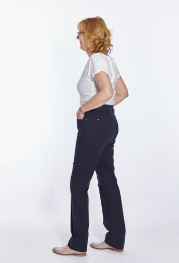 Bild von Selma-Hyper Leichte Damenhose L38 Inch, navy blau