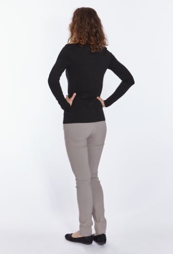 Picture of Eva slim fit trousers L38 inches, taupe