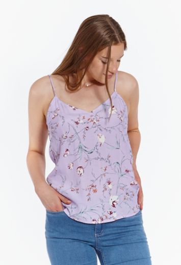 Picture of Cami top floral print lilac