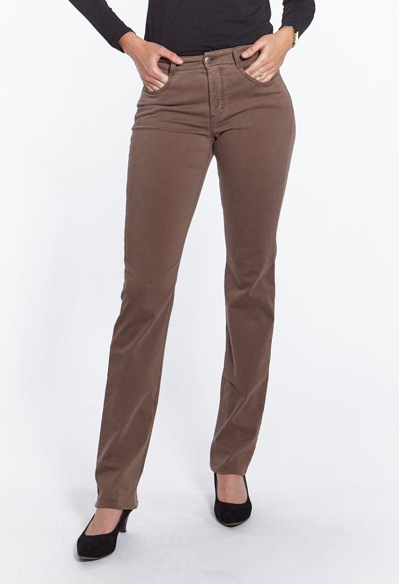 Image de Tall Pantalon Lena L38 Pouce, muscat taupe