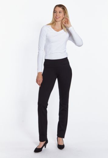 Image de Pamela Jersey Pantalon à Enfiler L38 pouce, noir