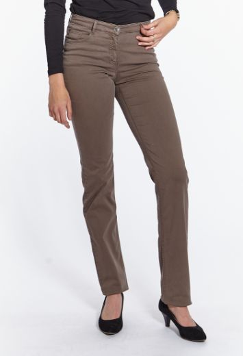Image de CS-Ronja pantalon étroit en satin de coton L38 pouces