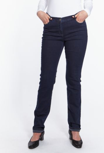 Picture of Tall CS-Ronja Slim Fit Jeans L38 Inches, clean dark blue