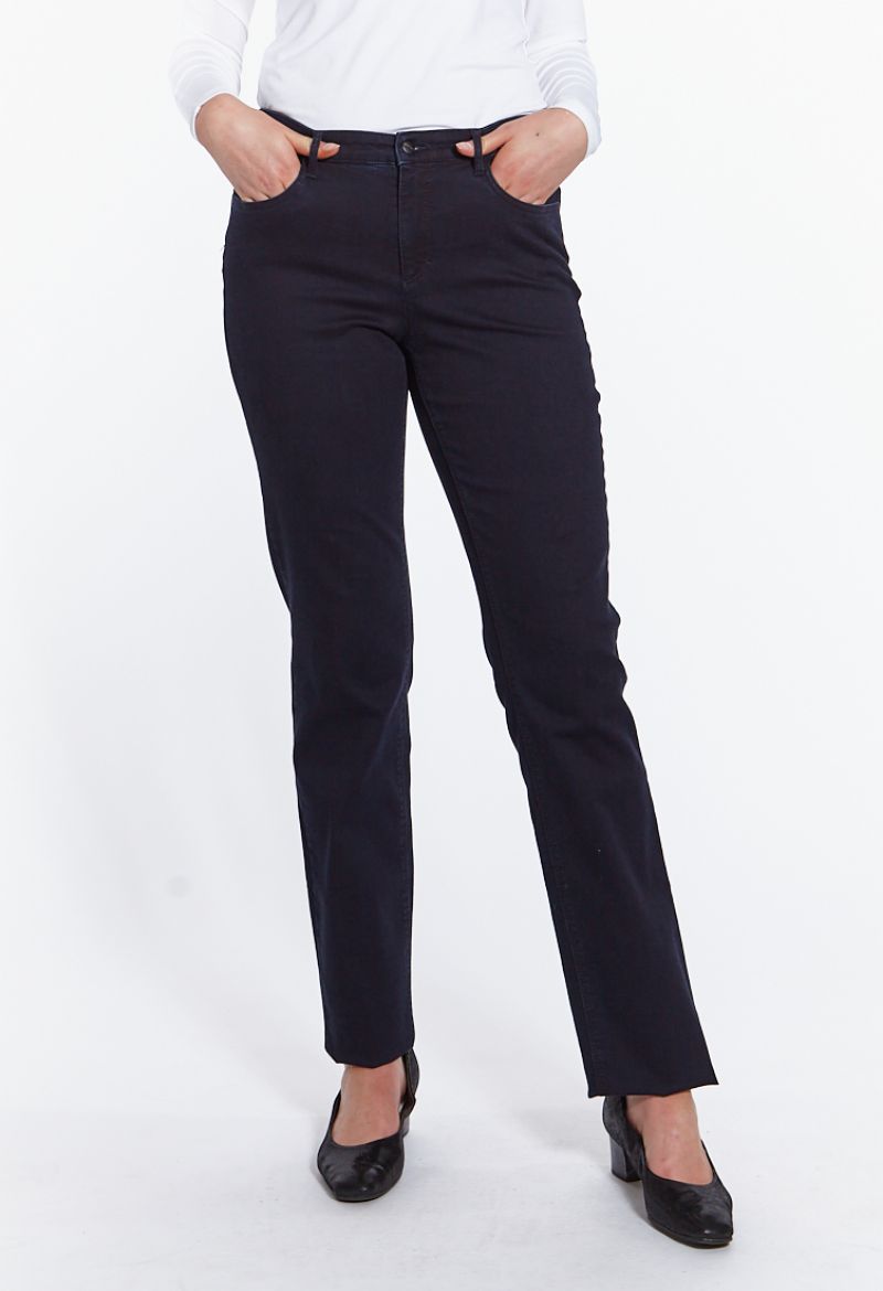 Picture of Luna jeans wide cut L38 inches, clean dark blue