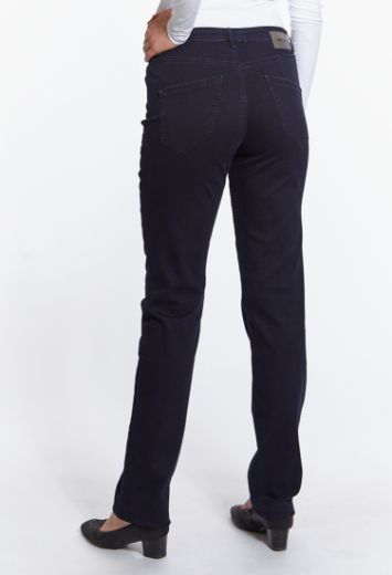 Picture of Luna jeans wide cut L38 inches, clean dark blue