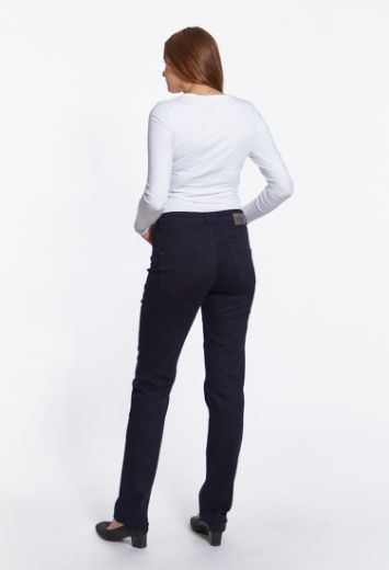 Image de Luna jeans coupe ample L38 pouces, bleu foncé