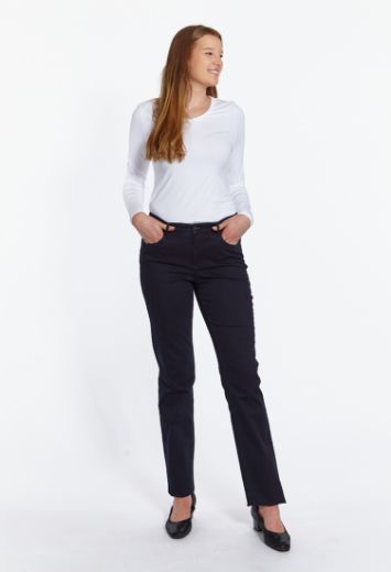 Picture of Luna jeans wide cut L38 inches, clean dark blue