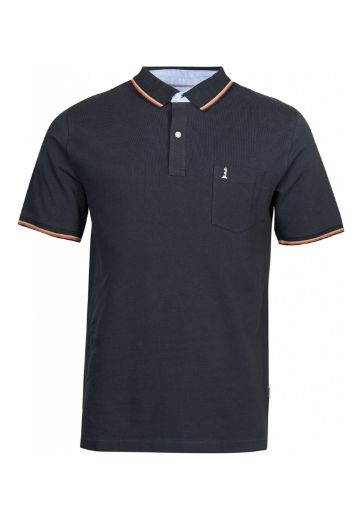 Picture of Polo t-shirt with contrast stripes on collar