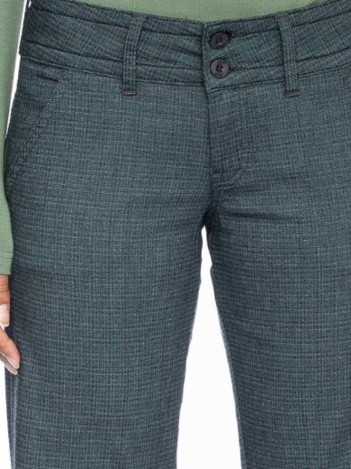 Picture of Tall Lilia pants L36 inches, gray green fine checkered