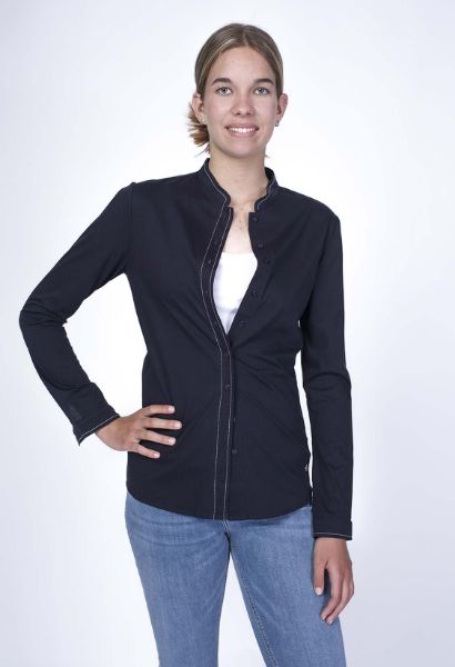 Zeige Details für Jersey Blusen Tunika, navy blau Bild von Jersey Blusen Tunika, navy blau