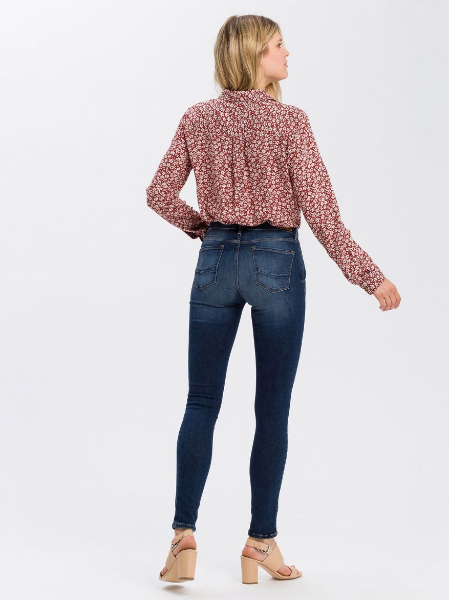 Bild von Cross Jeans Alan Skinny Fit L36, dark mid-blue