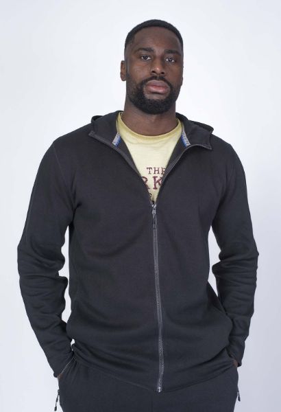 Zeige Details für Tall Sweat Jacke Athleisure, black Bild von Tall Sweat Jacke Athleisure, black