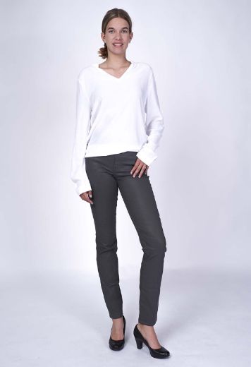 Picture of Blouse shirt V-neck with cuff
