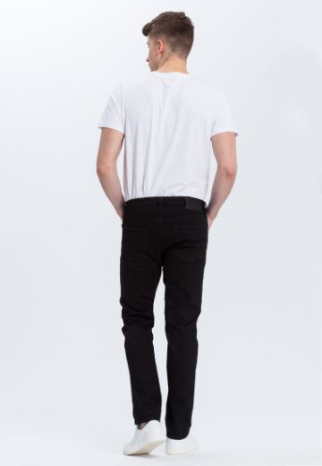 Image de Tall Homme Jeans Damien Slim Fit Longueur 36 & 38 Pouces, noir