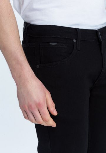 Image de Tall Homme Jeans Damien Slim Fit Longueur 36 & 38 Pouces, noir